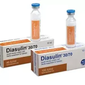 Diasulin 30/70 100IU Insulin