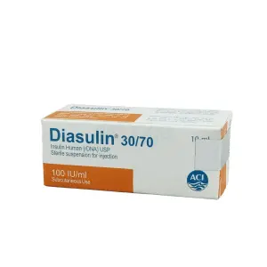 Diasulin 30/70 100iu Pencartis